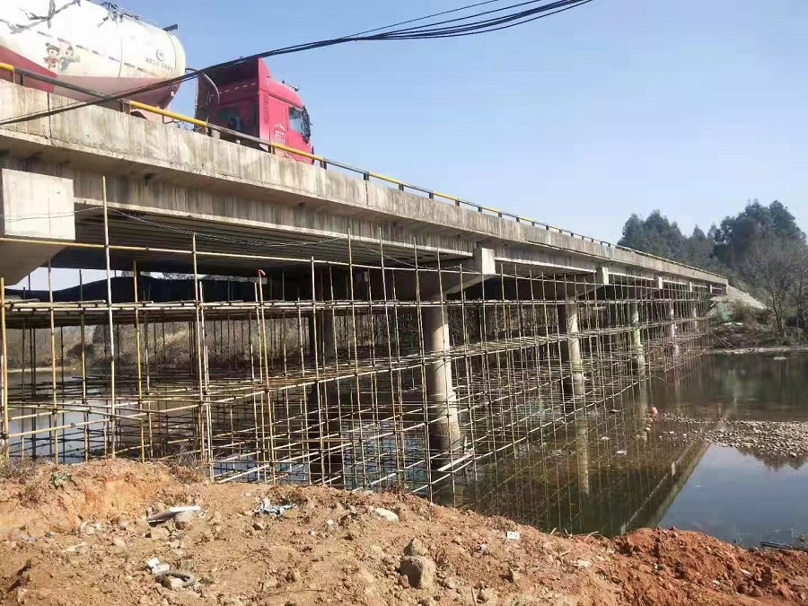 满堂支架搭设