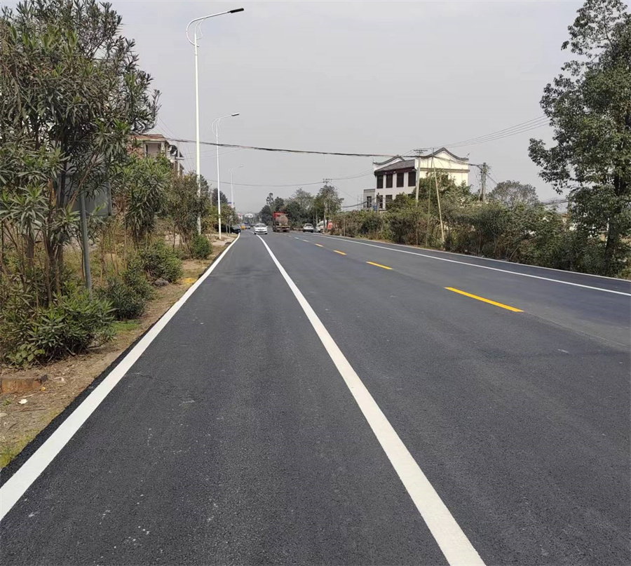 国道路面施工