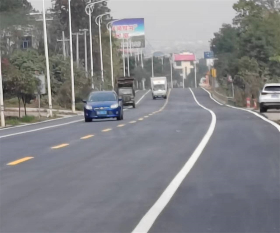 国道路面施工